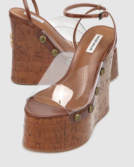 Naked Wolfe Brown Tiger Lilly Clear Tpu