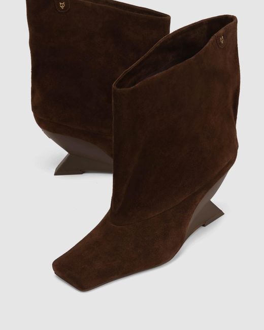 Naked Wolfe Brown Shade Suede