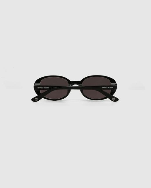 Naked Wolfe Black Milan Sunglasses