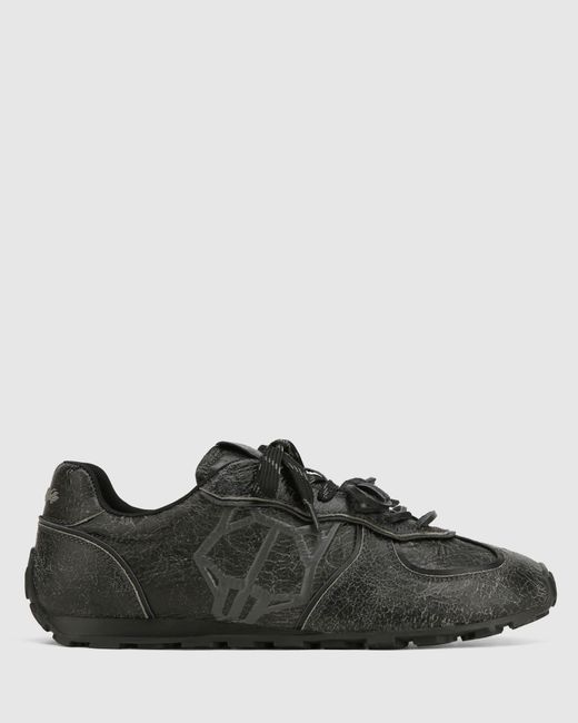 Naked Wolfe Black Lightning Distress Leather