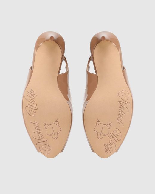 Naked Wolfe Brown River Nude Patent