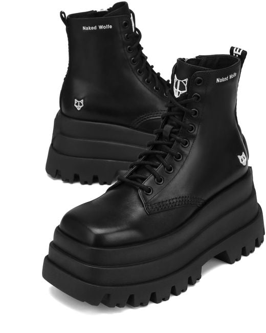 Naked Wolfe Black Sloane Leather
