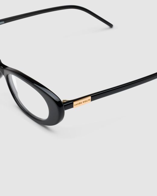 Naked Wolfe Black Alexa/Clear Sunglasses