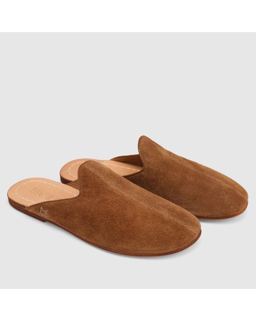 Naked Wolfe Brown The Jet Mule Suede