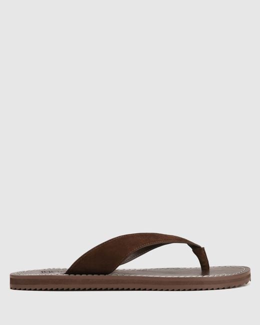 Naked Wolfe Brown St Barths Suede