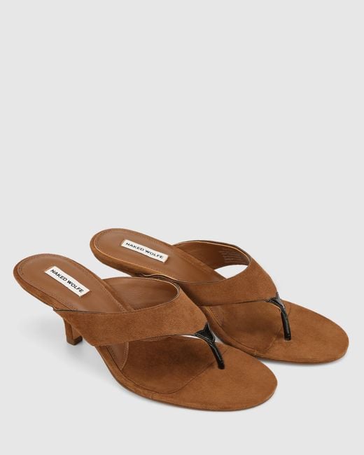 Naked Wolfe Brown Marley Suede