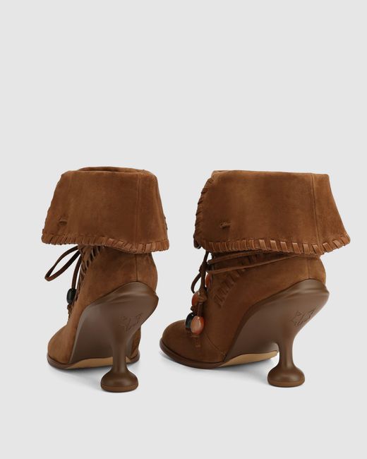 Naked Wolfe Brown Bonnie Tan Suede