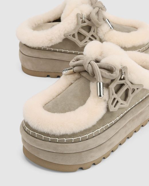 Naked Wolfe Natural Blizzard Yetti Stone Suede