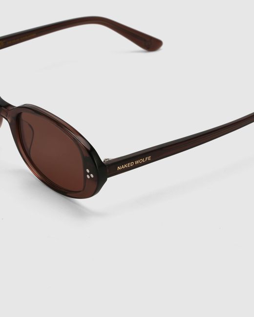 Naked Wolfe Brown Milan Sunglasses