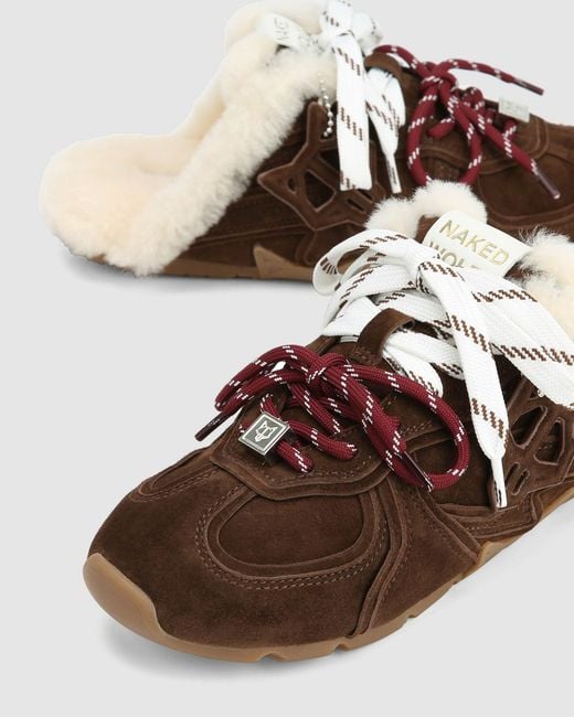 Naked Wolfe Brown Adorn Suede