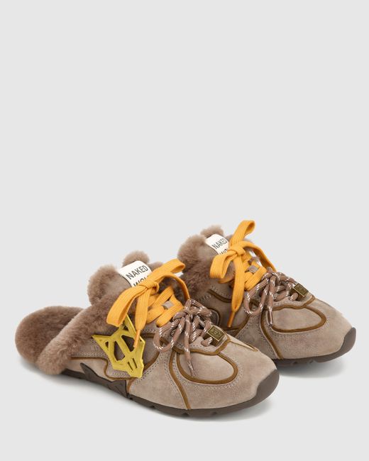 Naked Wolfe Brown Adorn Suede