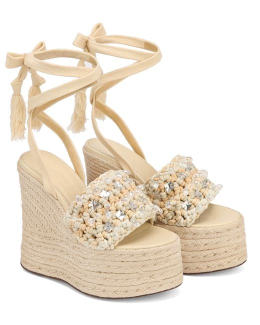 Naked Wolfe★Peony ウェッジサンダル ヒール14cm ウルフヘッド Naked Wolfe(ネイキッドウルフ) サンダル・ミュール(レディース