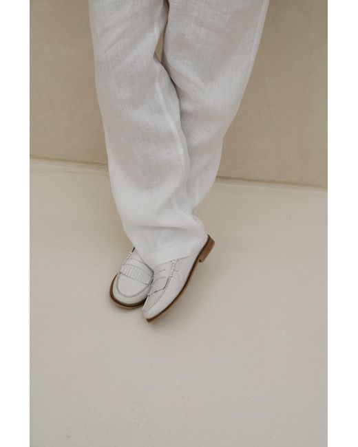 Naked Wolfe White Ravello Leather