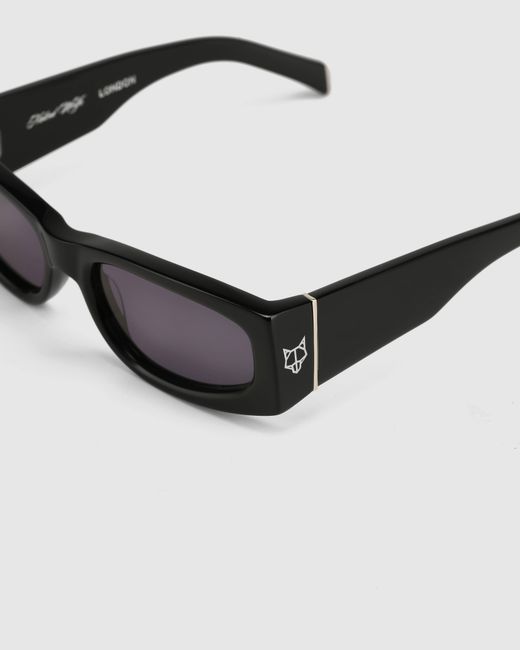 Naked Wolfe Black London Sunglasses