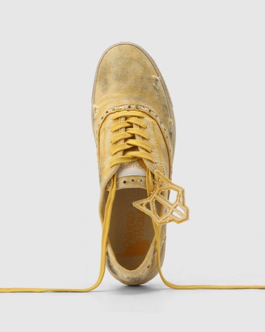 Naked Wolfe Natural The Sailing Sneaker Faded