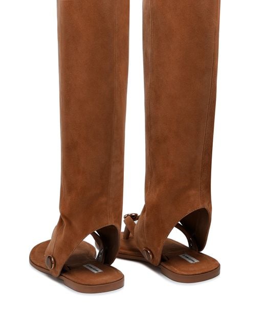 Naked Wolfe Natural Sammy Tan Suede