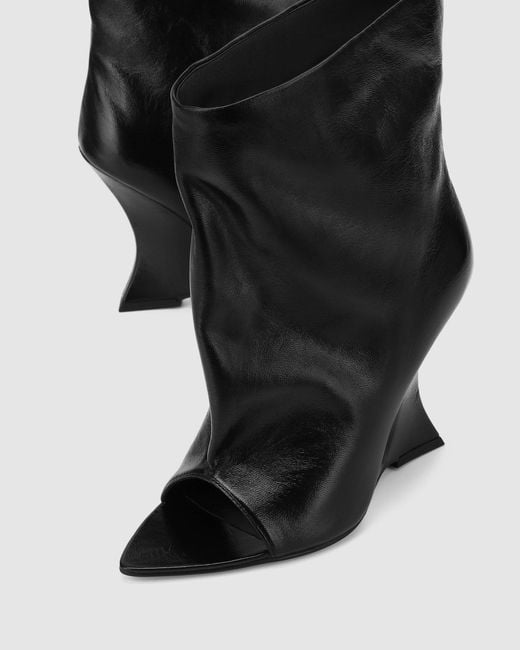 Naked Wolfe Black Reptile Leather