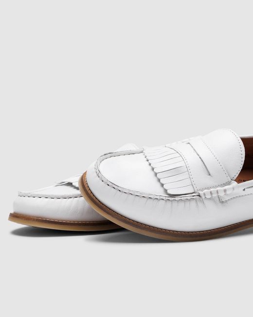 Naked Wolfe White Ravello Leather
