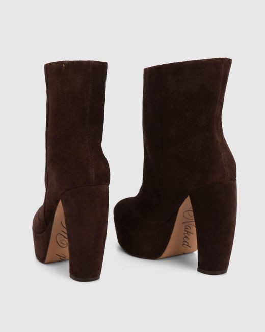 Naked Wolfe Brown Dancer Suede