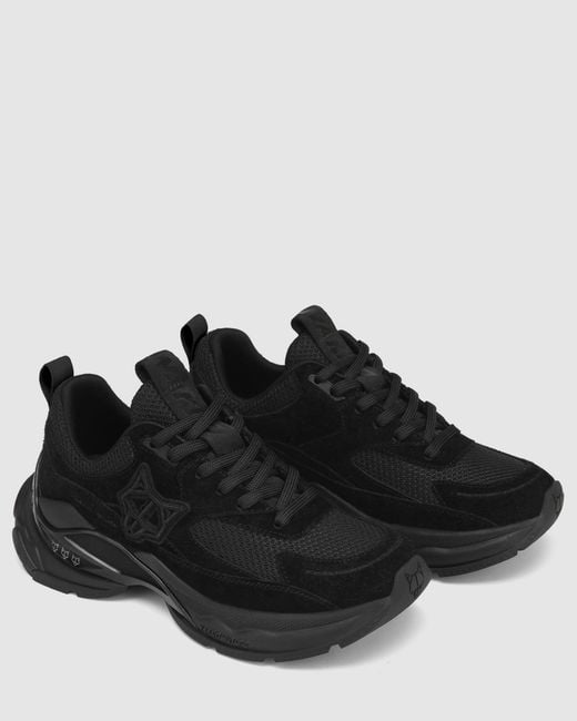Naked Wolfe Super Double Black Suede