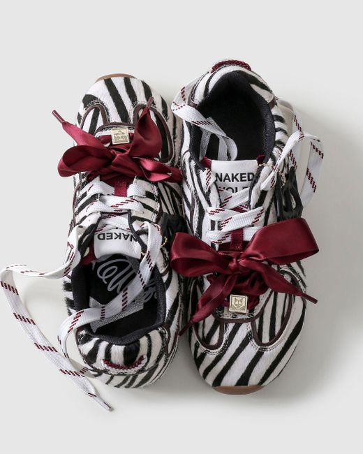 Naked Wolfe White Adored Zebra Pony