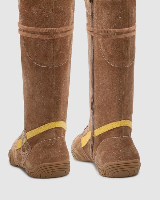 Naked Wolfe Brown Betsy Tan Suede