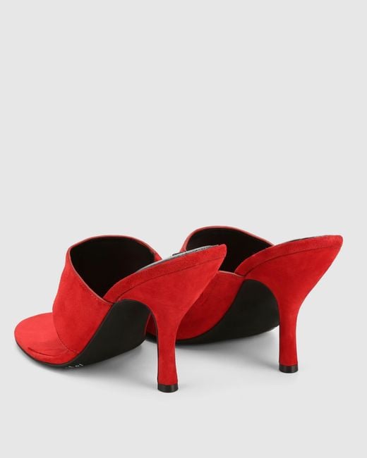 Naked Wolfe Red Maxime Suede