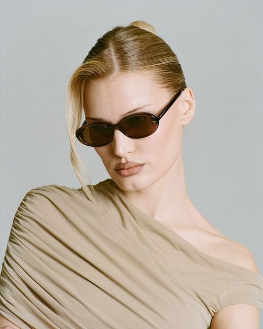 Naked Wolfe Brown Milan Sunglasses