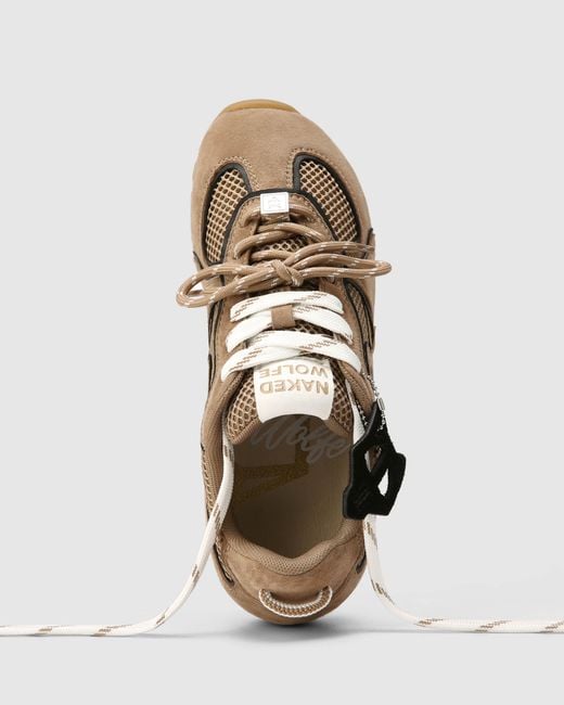 Naked Wolfe Brown Adored Sport Suede