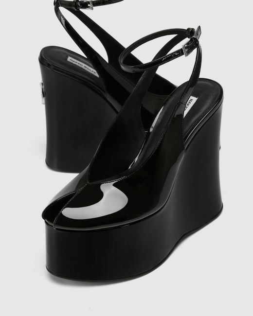 Naked Wolfe Black Tansy Patent Leather