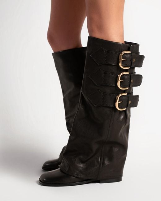 Naked Wolfe Black Anchor Leather