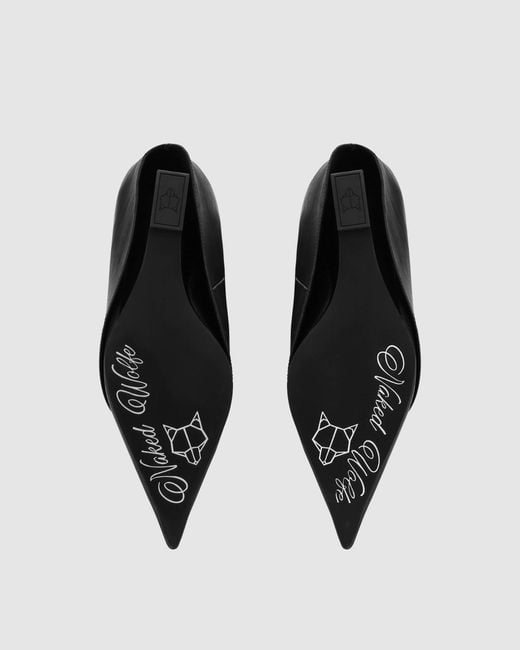 Naked Wolfe Black Stated Leather