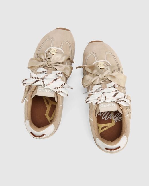 Naked Wolfe Natural Adored Off Suede
