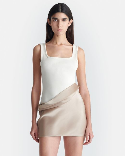 Nanushka White Marijn