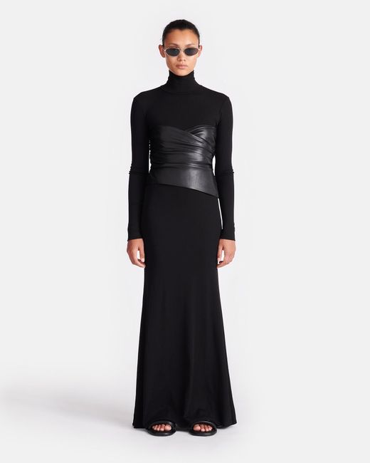 Nanushka Black Amabel