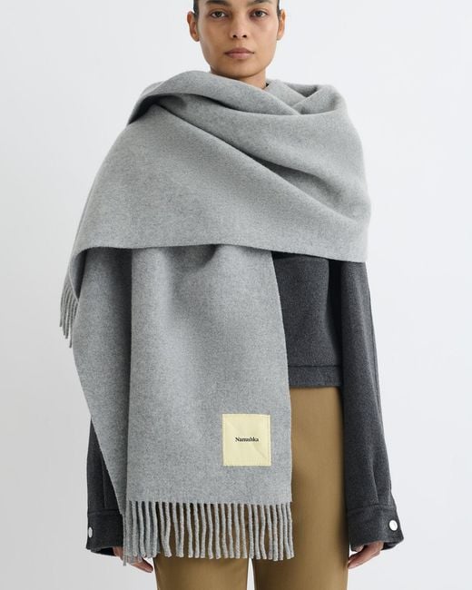 Nanushka Gray Keaton