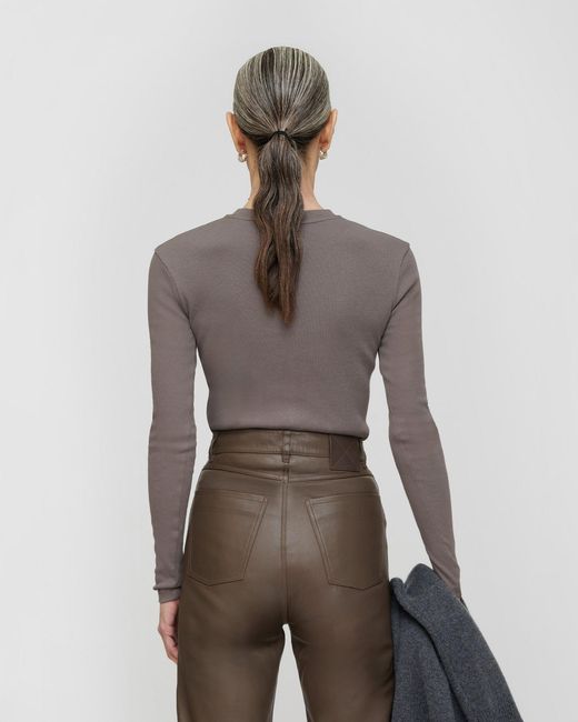 Nanushka Gray Tamsin