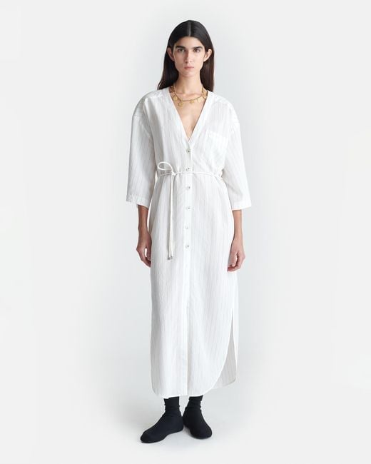 Nanushka White Amneris