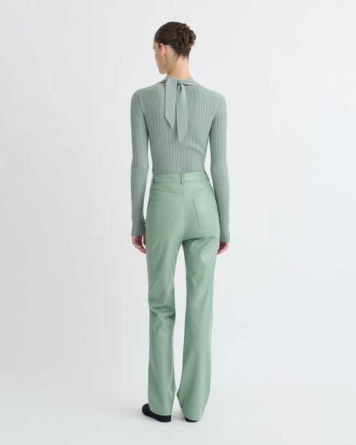 Nanushka Green Jacoba