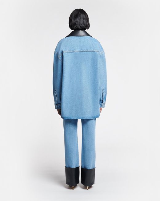 Nanushka Blue Beaux