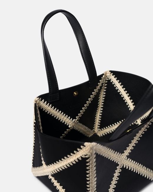 Nanushka White Origami Tote Mini