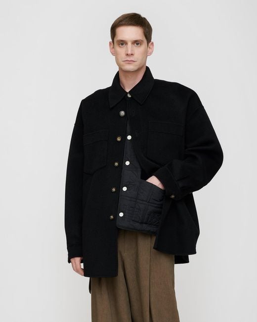 Nanushka Black Martin for men
