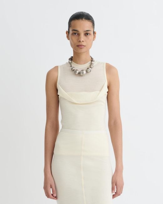 Nanushka White Orien