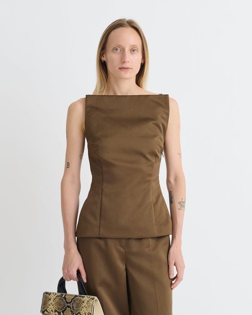 Nanushka Brown Laree