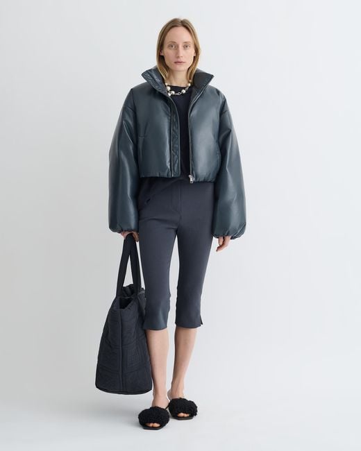 Nanushka Blue Lilima