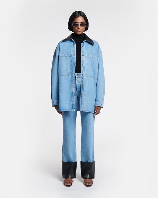 Nanushka Blue Beaux