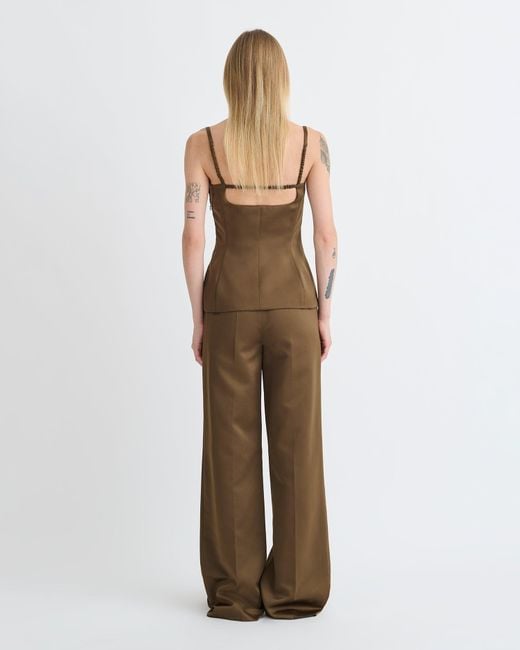 Nanushka Brown Laree