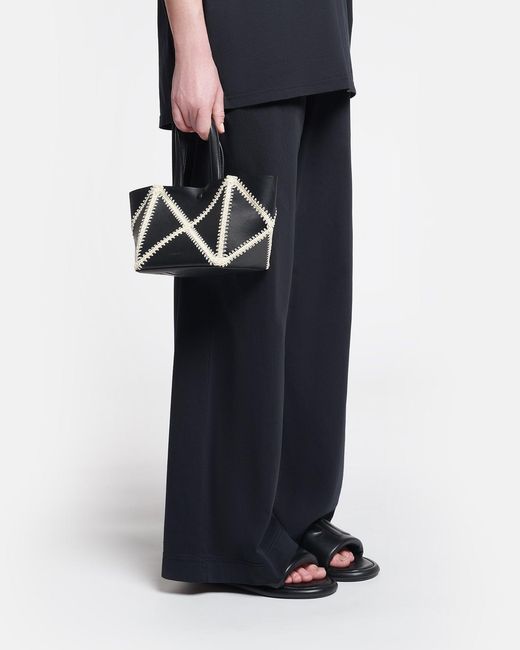Nanushka White Origami Tote Mini
