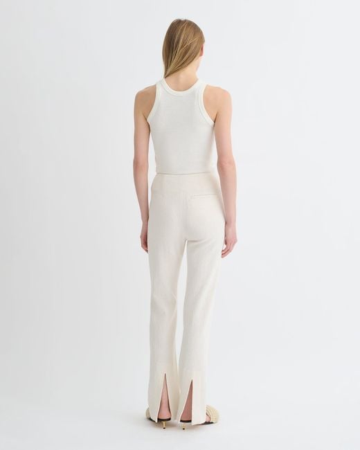 Nanushka White Shera