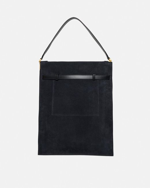 Nanushka Black Harmonica Maxi
